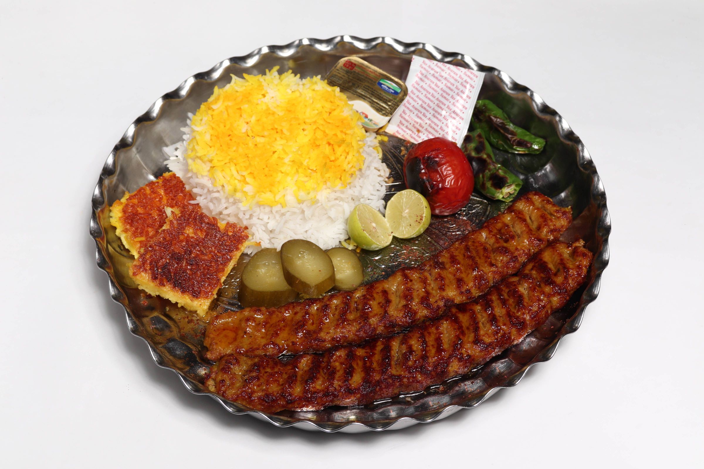 چلو كباب كوبيده مخصوص